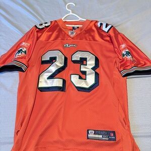 Reebok Orange Miami dolphins NFL Jersey